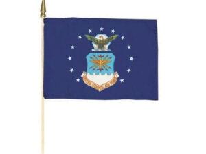 12x18 Inch US Air Force Stick Flag