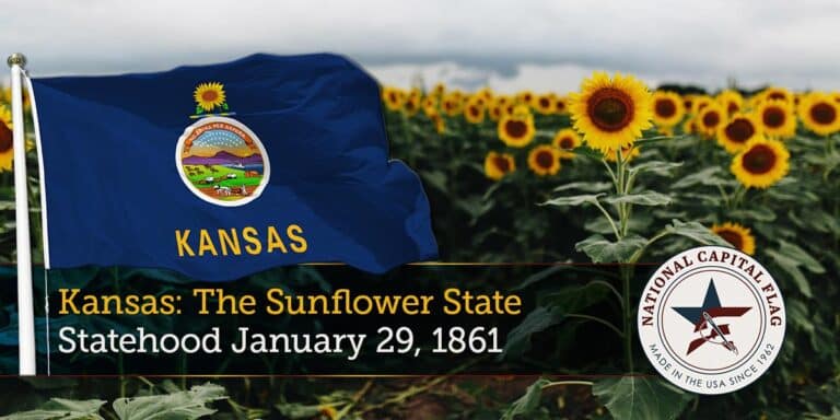 Kansas Statehood Flag History