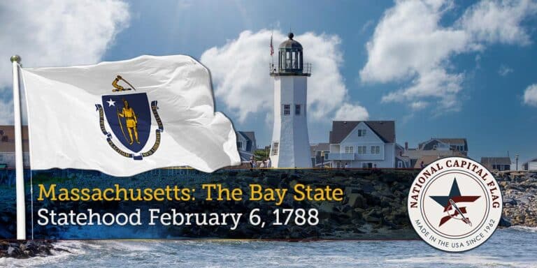 Massachusetts Statehood Flag History