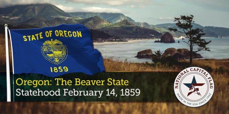 Oregon Statehood and Flag Symbolism