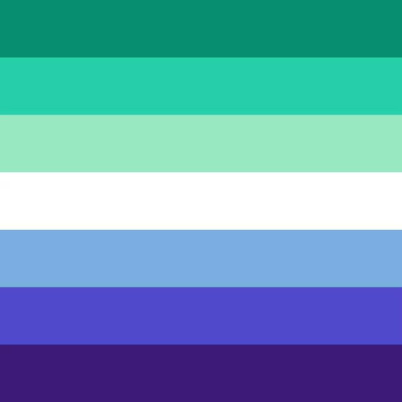Trans-Inclusive Gay Men's Pride Flag