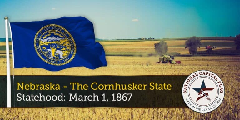 Nebraska Statehood Flag History