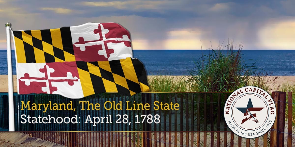 Maryland Statehood Flag History