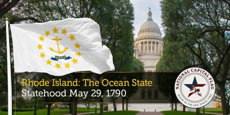 Rhode Island Flag Statehood Featured Image