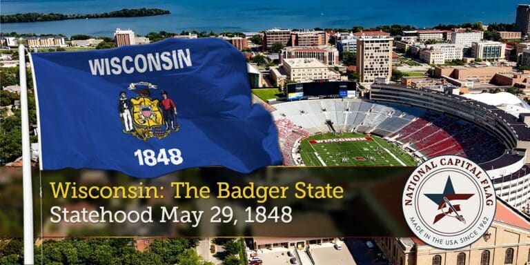Wisconsin Statehood and State Flag Featured Image