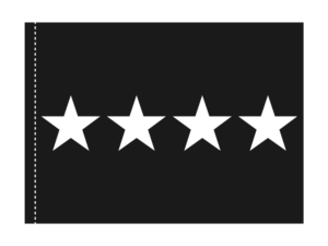 3x4 ft 4 Star US Space Force General Flag (PH)