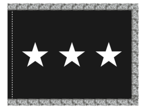 3x4 ft 3 Star US Space Force General Flag (PHF)