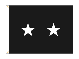 3x4 ft 2 Star US Space Force General Flag (H/G)