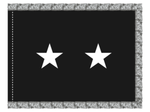 3x4 ft 2 Star US Space Force General Flag (PHF)