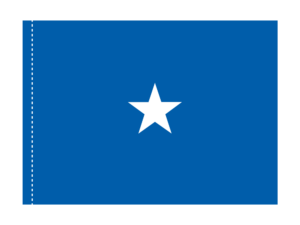 3x4 ft 1 Star USAF General Flag (PH)