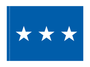 3x4 ft 3 Star USAF General Flag (PH)