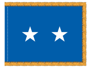3x4 ft USAF 2 Star General Officers Flag (PHF)