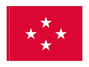 3x4 ft 4 Star USMC General Flag (PH)