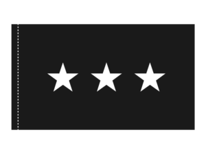 3x5 ft 3 Star US Space Force General Flag (PH)