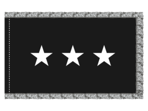 3X5' 3 Star US Space Force General Flag (PHF)