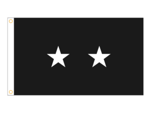 3x5 ft 2 Star US Space Force General Flag (H/G)
