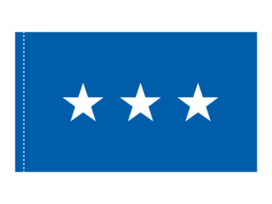 3x5 ft 3 Star USAF General Flag (PH)