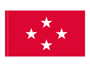 3x5 ft 4 Star USMC General Flag (PH)