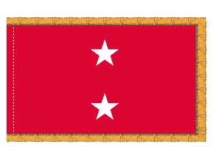 3x5 ft 2 Star USMC General Flag (PHF)