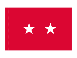 4x6 ft 2 Star Army General Flag (PH)