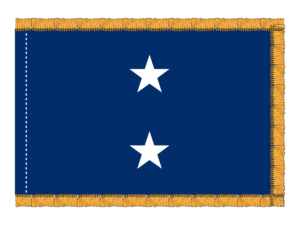 4x6 ft 2 Star Navy Admiral Flag (PHF)