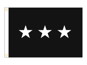 4x6 ft 3 Star US Space Force General Flag (H/G)