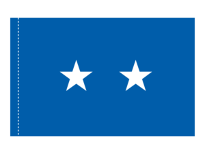 4x6 ft 2 Star USAF General Flag (PH)
