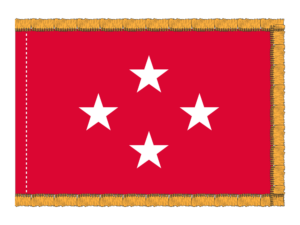 4x6 ft 4 Star USMC General Flag (PHF)