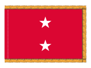 4x6 ft 2 Star USMC General Flag (PHF)